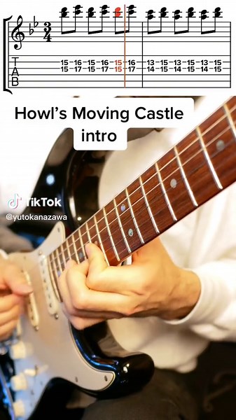 Learn Howl's Moving Castle Guitar Tab and Chords
