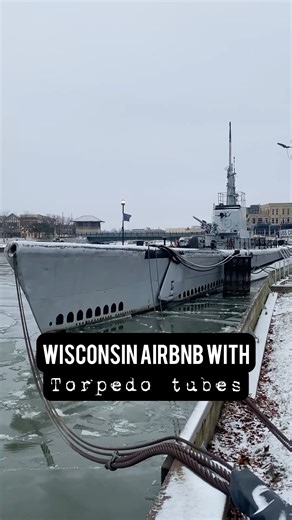 We Wisconsin Travel on Instagram: "Sleep in History aboard the USS Cobia! By day, the USS Cobia in Manitowoc is a World War II submarine museum, but by night, it’s a 4.99-star Airbnb (83 reviews!) like no other. 🛏️⚓ Bunk near torpedo tubes and experience life as a 1940s sailor in this unforgettable overnight stay. History buffs and adventure seekers, don’t miss it! #USSCobia #ManitowocWI #WisconsinHistory #TravelWisconsin #WWIIHistory #UniqueAirbnb #DiscoverWisconsin #Wisco #discoverwisconsin #