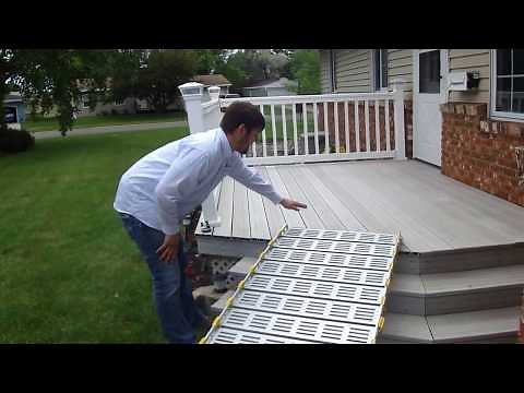 Roll-A-Ramp demonstration