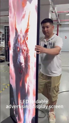 📢 LED Foldable Advertising Display