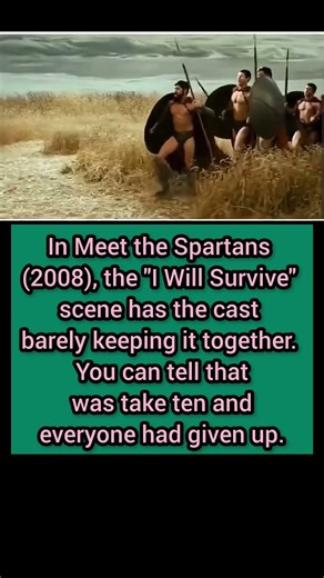 Meet the Spartans’ “I Will Survive” Scene Was Pure Chaos 😂🕺#shorts