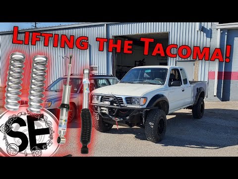 Installing a Toytec 3in Lift on the 96 Toyota Tacoma!