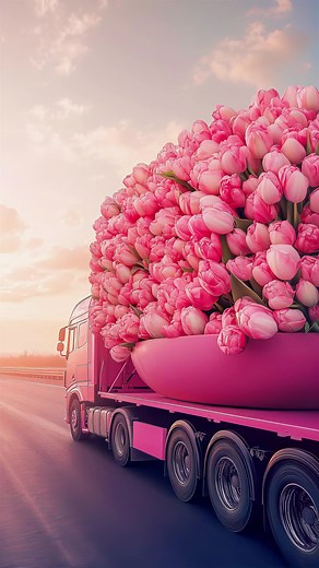 AI-Generated Flower Delivery: Experience Spring Magic