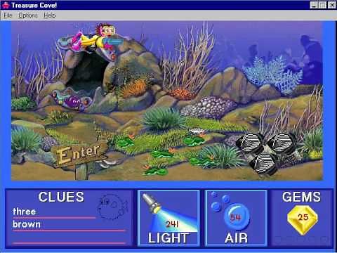 Treasure Cove! Gameplay (1997 Windows Version)