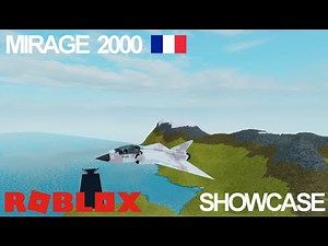 Showcase "Dassault Mirage 2000" - Plane Crazy Roblox -Tutorial on 60 likes!