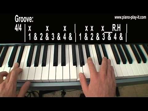 Valerie Amy Winehouse Piano Tutorial