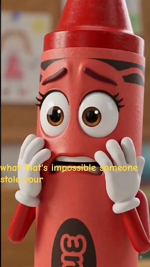 Who stole the color? 🎨 Crayon RUBY EP-1 #shorts #cartoon #mystery