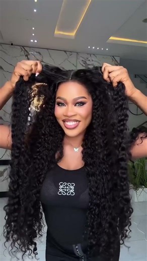 I always obsessed with water wave hair #tinashehair #waterwave #hairstyle