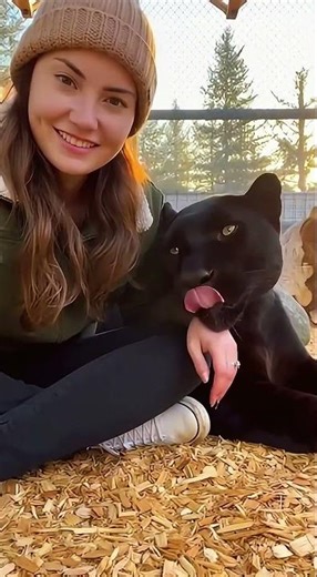 Will the Panther Accept Her 🐈‍⬛ A Puma in the Zoo