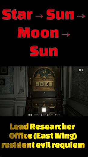 Sun Quartz Puzzle Solution | Resident Evil Requiem Guide #shortsfeed #modsgamer77