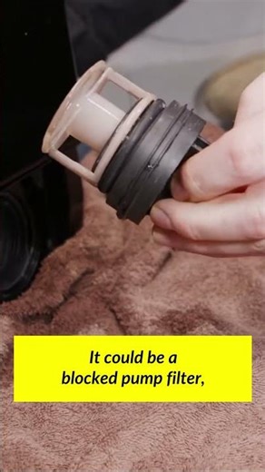 F03, F18 Error on Your Bosch Washing Machine? Drainage Issue FIXED! #repair #howto #shorts