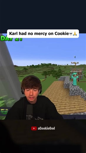RIP house😭 @aCookieGod #acookiegod #minecraft #funny #viral #fyp | minecraft