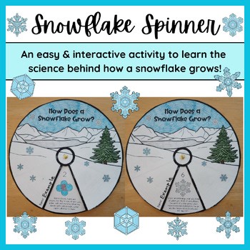 "How Does a Snowflake Grow?" | A Spinner Perfect for any Weather or Winter Unit