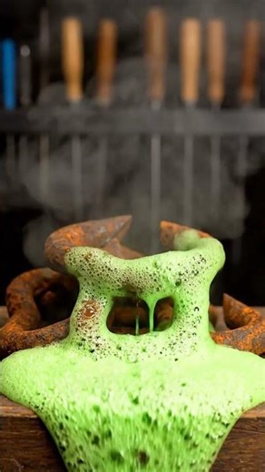 Watch This INSANE Toxic Green Foam DESTROY Rust in Just 10 Seconds! 🧪