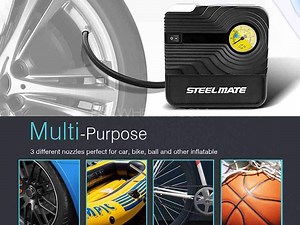 Buy Steel Mate Portable Smart Handy Car Air Compressor - PO3 in Pakistan