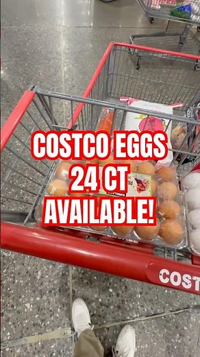 COSTCO EGG DEAL 1/27/25‼️👀✨#costco #eggs #fypシ゚