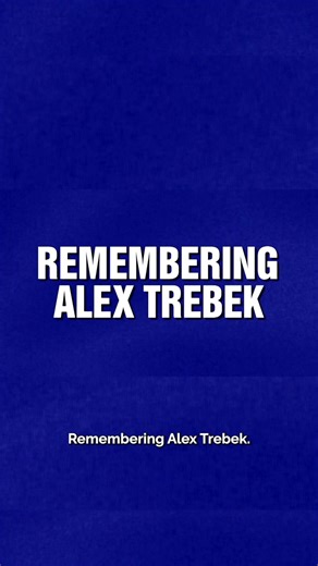 The man, the myth, the legend. We miss you, Alex 💛 We're honoring Alex Trebek's memory in tonight's special exhibition game. #JeopardyToC #Jeopardy! #TournamentOfChampions #AlexTrebek