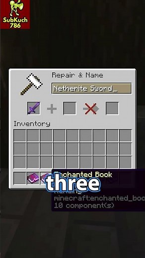 How To MAX OUT Your Sword in Minecraft ⚔️💎🔥 | Ultimate Enchantments Guide 😱 #shorts