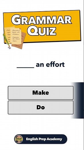 Make or Do Collocations Quiz: Boost Your English Skills