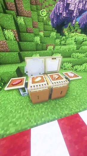 3 FOOD builds for your fatso! #minecraft #minecraftbuilding #minecrafttutorial #minecraftbuildingideas #minecrafttips #fyp #fypシ