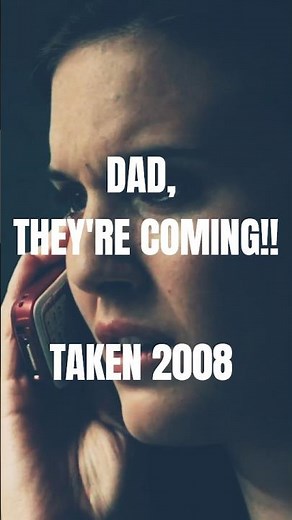 Taken 2008 - "Dad, They're coming" short #taken #liamneeson #magiegrace kidnapping #film #horror
