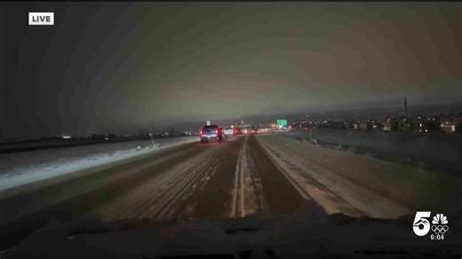 A look at road conditions in Colorado Springs Thursday, December 4, 6:00 a.m.