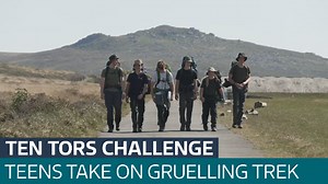 Teens take on Dartmoor's Ten Tors - but would they do it again?  - Latest From ITV News