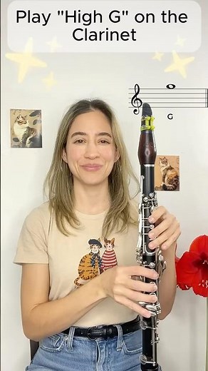 🎶How to Play High G on the Clarinet #clarinet #howtoplayclarinet #shorts