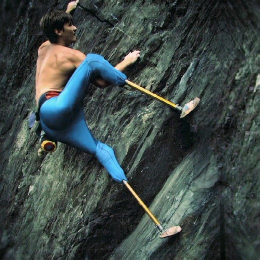 "I realized firsthand the extraordinary capacity of technology to heal." How biophysicist Hugh Herr designed innovative prosthetic legs that allowed him to keep mountain climbing after a double leg amputation: | NOVA l PBS