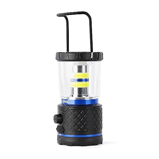 LUXPRO Rechargeable & Charging 1000 Lumen BROADBEAM LED Lantern - LP1512 
