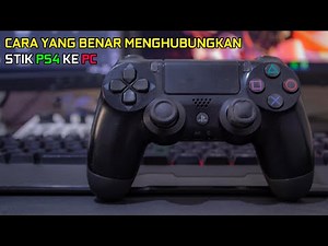 CARA MENGHUBUNGKAN STIK PS4 KE PC - DS4 WINDOWS