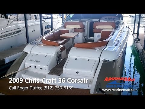 True Modern Classic: Pre-Owned Chris Craft 36 Corsair