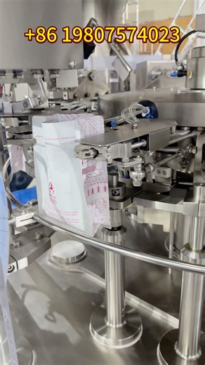 Samfull high quality premade stand up pouch opening filling sealing machine