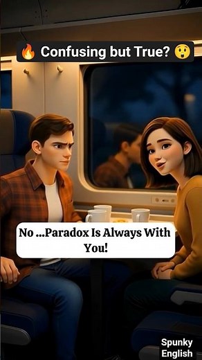 Paradox _Learn Smart English with Leo & Maya #shortstory #shortsfeed