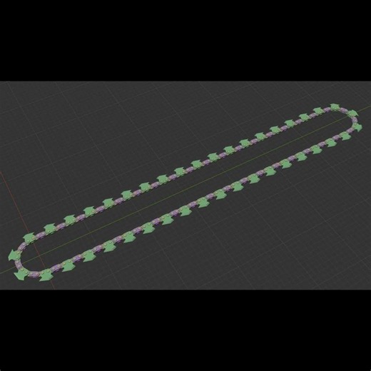 Chainsaw animation test3 [blender] #blender #blender3d #3danimation