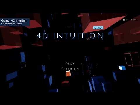 What Does It Feel Like to Walk in 4D Space? | 4D Intuition Gameplay