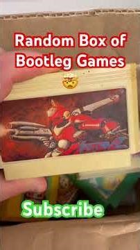Random Box of Bootleg Games 🤯 #bootlegs #nes #videogames #retrogames #gamecollecting #nesgames