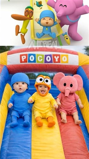 Incredibox Sprunki OC – Pocoyo x Pato x Elly VS Pocoyo Cartoon Ride Roller Coasters 🎢