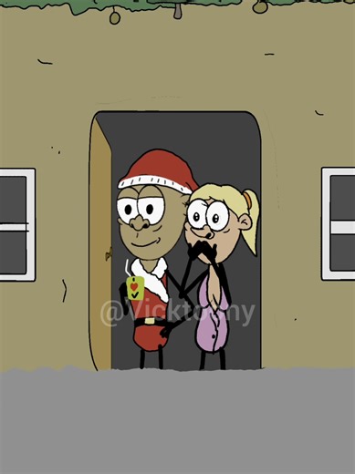 Merry Christmas 🎄 #goviral #fyp #funnyvideos #vicktoonyanimation #Christmas