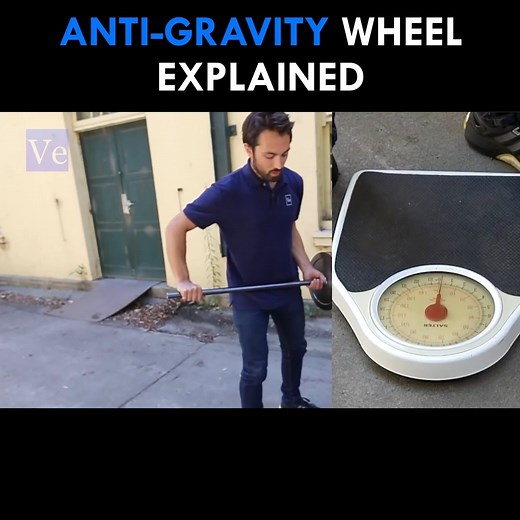 Anti-Gravity Wheel Explained! | Veritasium