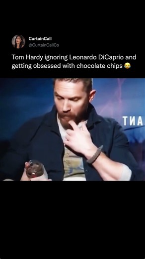 Tom Hardy Chose Chocolate Over Leonardo DiCaprio 😭🤣