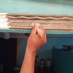 4.7K views · 45 reactions | How to paint cornice mold over a door | Andris Brick Art | Facebook