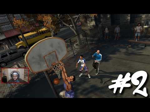 the ai got me fighting for my LIFE | NBA Street Vol. 2 Walkthrough