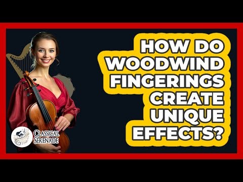 How Do Woodwind Fingerings Create Unique Effects? - Classical Serenade