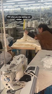 When you start making clothes