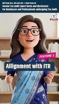 Old Forms 3CA, 3CB and 3CD have been replaced with a single New Form 26