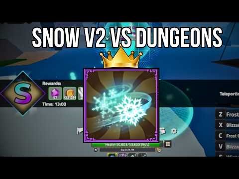 Awakened Snow Vs Dungeons!? | King Legacy