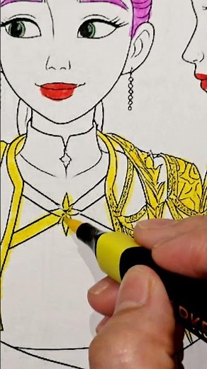 "Mira vs Rumi vs Zoe Coloring Challenge | Satisfying Transformation"