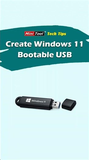 2 Methods to Create Windows 11 Bootable USB Easily! #windows11 #windows11installation