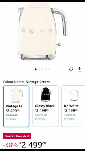 Smeg Kettle Unboxing 🌝💫 #deeandmee #smeg #review #kettle